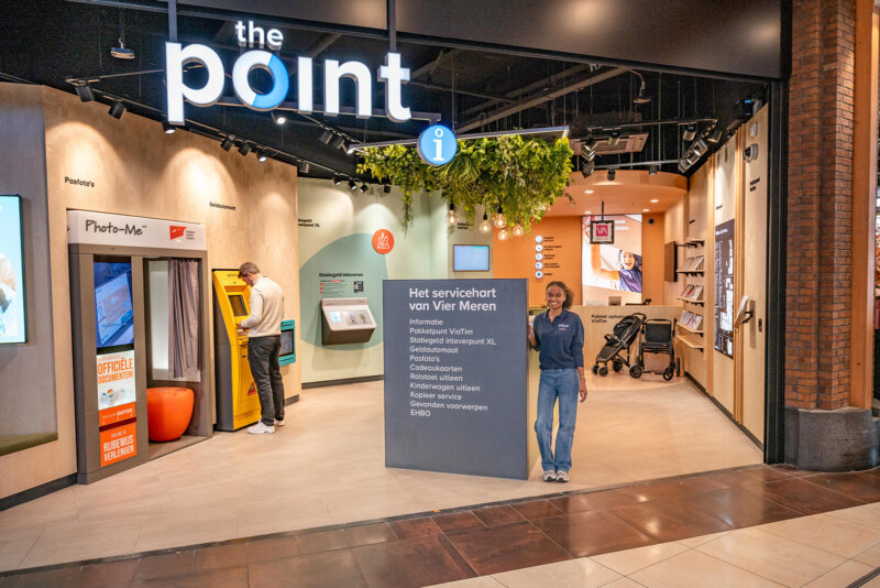 The Point geopend in Vier Meren Hoofddorp: servicepunt met focus op extra gemak voor bezoekers