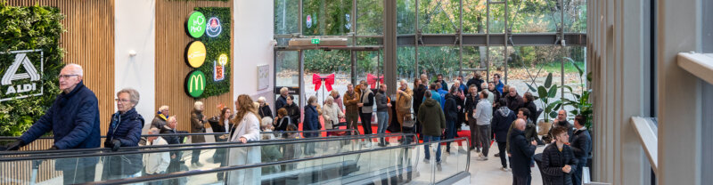Wereldhave en partners vieren opening nieuwe hoofdentree Full Service Centrum Kronenburg
